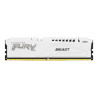 Memoria Kingston 16GB 6000MT/S DDR5 CL36 Fury Beast White Ex | APLIUM