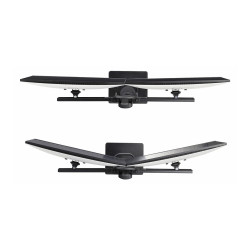 Crossbar Dual Monitor Stand - Double 27INCH Screens Vesa Mou | APLIUM