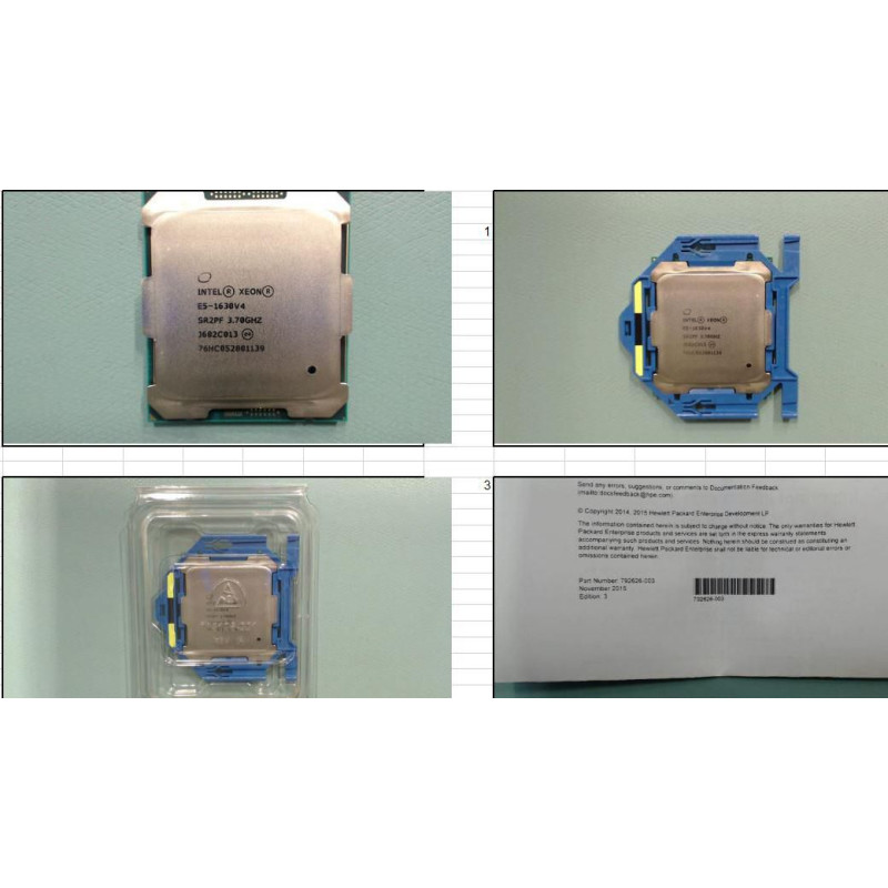 Intel Xeon E5-1630 v4