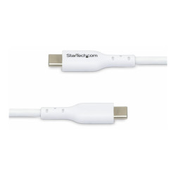 2M White Usb-c Charging Cable 60W Power Delivery M/M Type-c | APLIUM