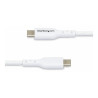 2M White Usb-c Charging Cable 60W Power Delivery M/M Type-c | APLIUM