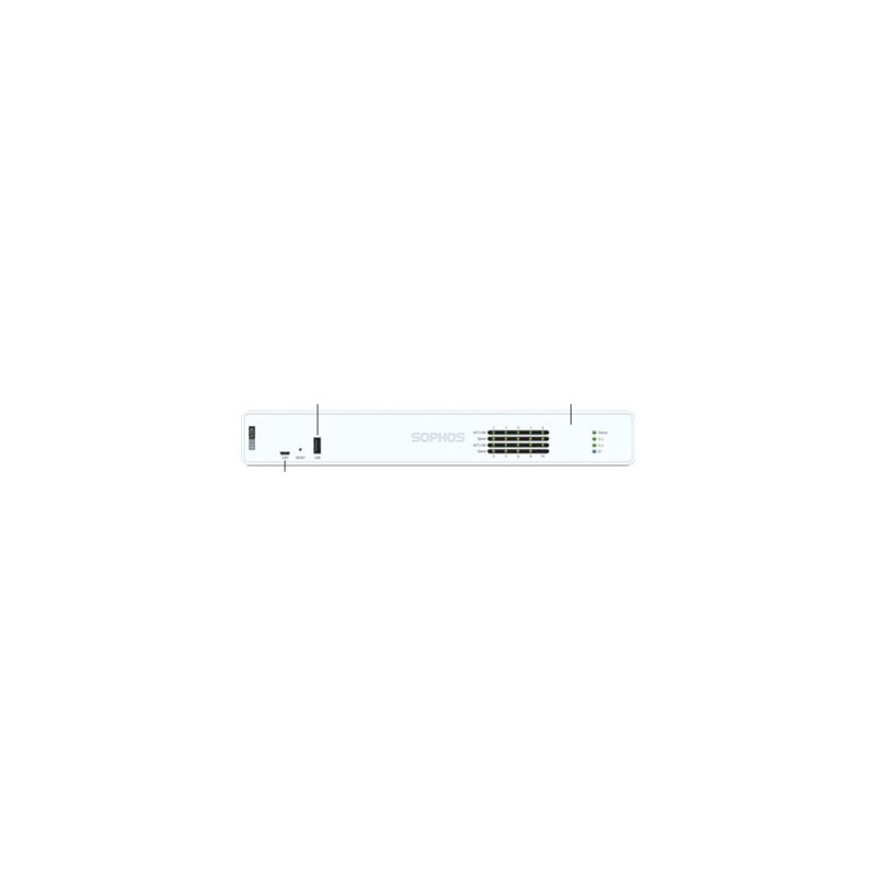 Sophos XGS 118 - 2ª gen. - aparato de seguridad - con 1 año de protecc