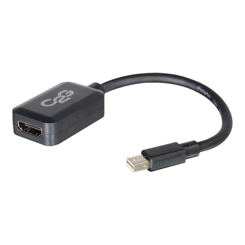 C2G Mini DisplayPort to HDMI Adapter - Mini DP to HDMI Adapter - Displ