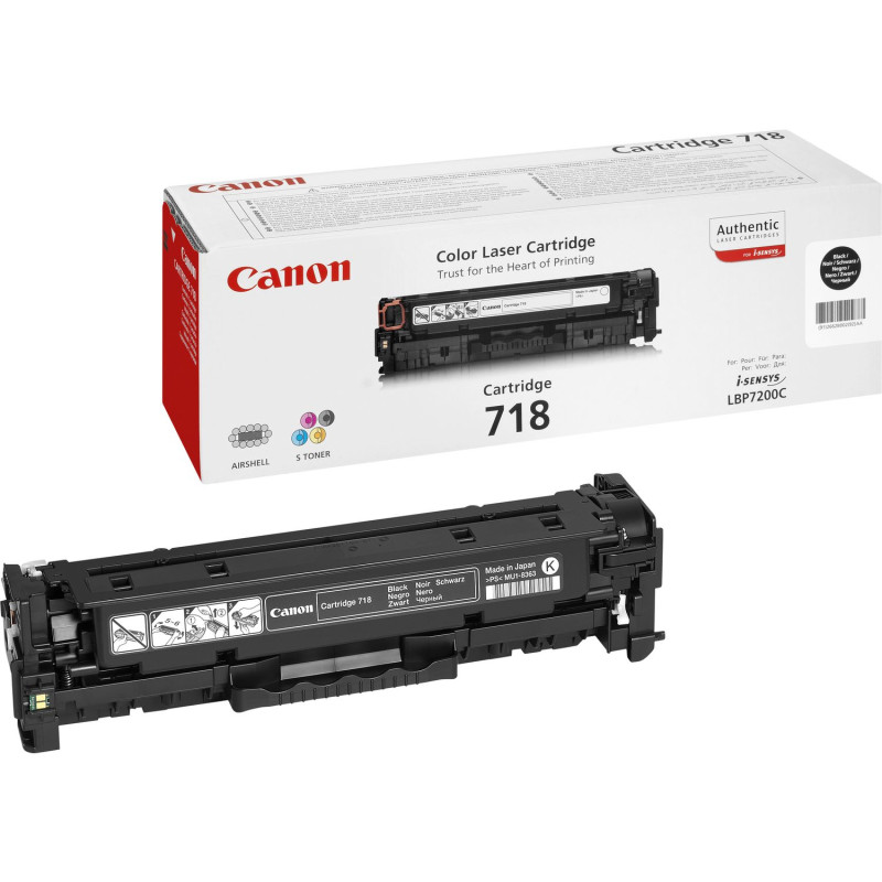 Toner/718 CLBP Cartridge BK