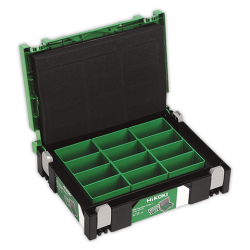 Caja apilable con separadores HIKOKI