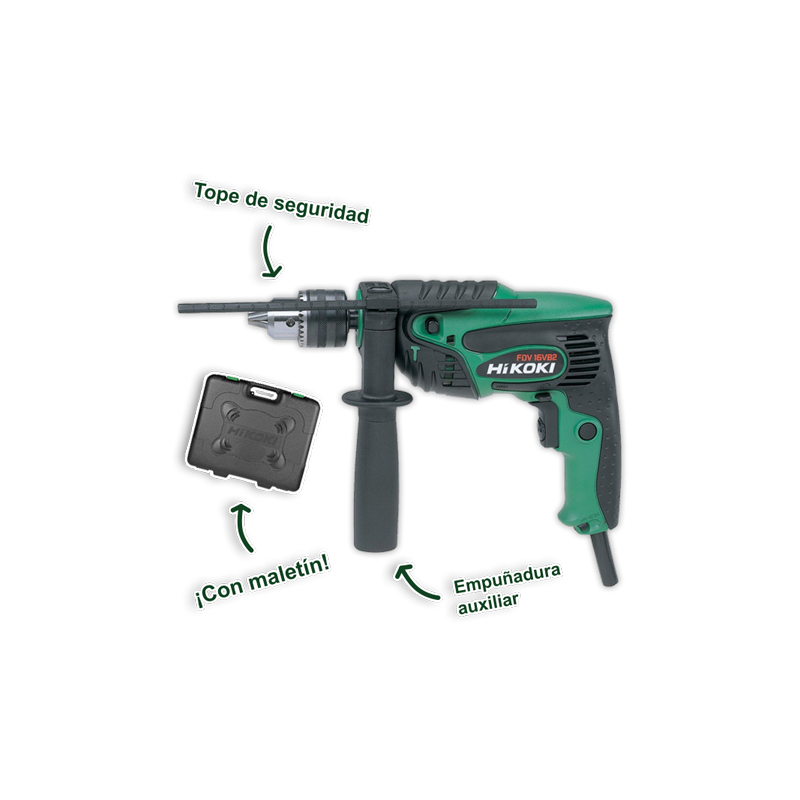 Taladro percutor HIKOKI FDV16VB2U3Z