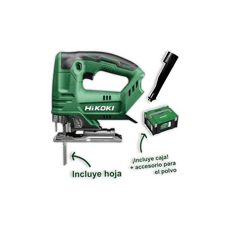 Sierra calar a bateria HIKOKI CJ18DAW2Z