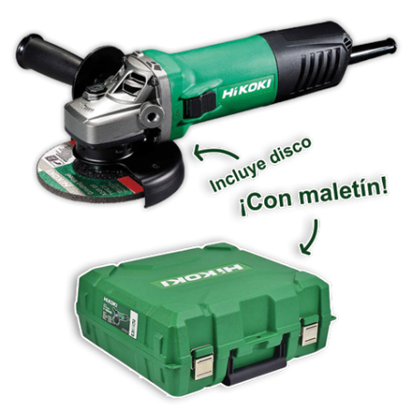 Amoladora HIKOKI G13SB4Y3Z