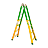 Escalera telescopica PLABELL ACERO 4+4
