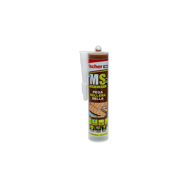 Silicona adhesiva MS Plus Fischer