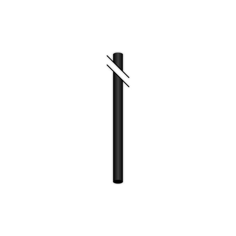 Tubo termoretractil Ø 9,5 mm