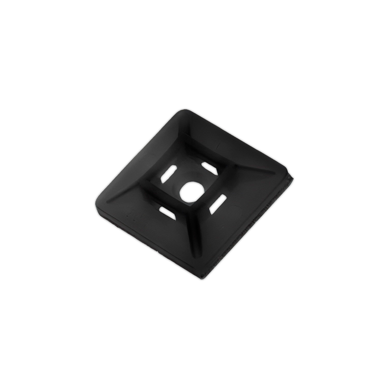 Base adhesiva para brida 4,8 - Negra
