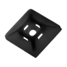 Base adhesiva para brida 4,8 - Negra