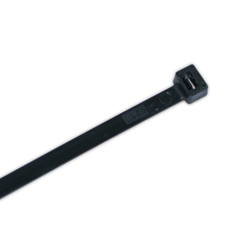 Brida de nylon 3,6 x 200 mm - Negra