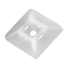 Base adhesiva para brida 3,6 - Blanca