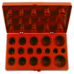 Caja surtido juntas toricas pulgadas
