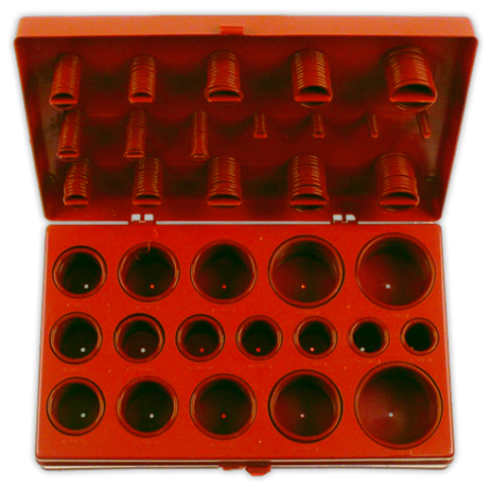 Caja surtido juntas toricas pulgadas