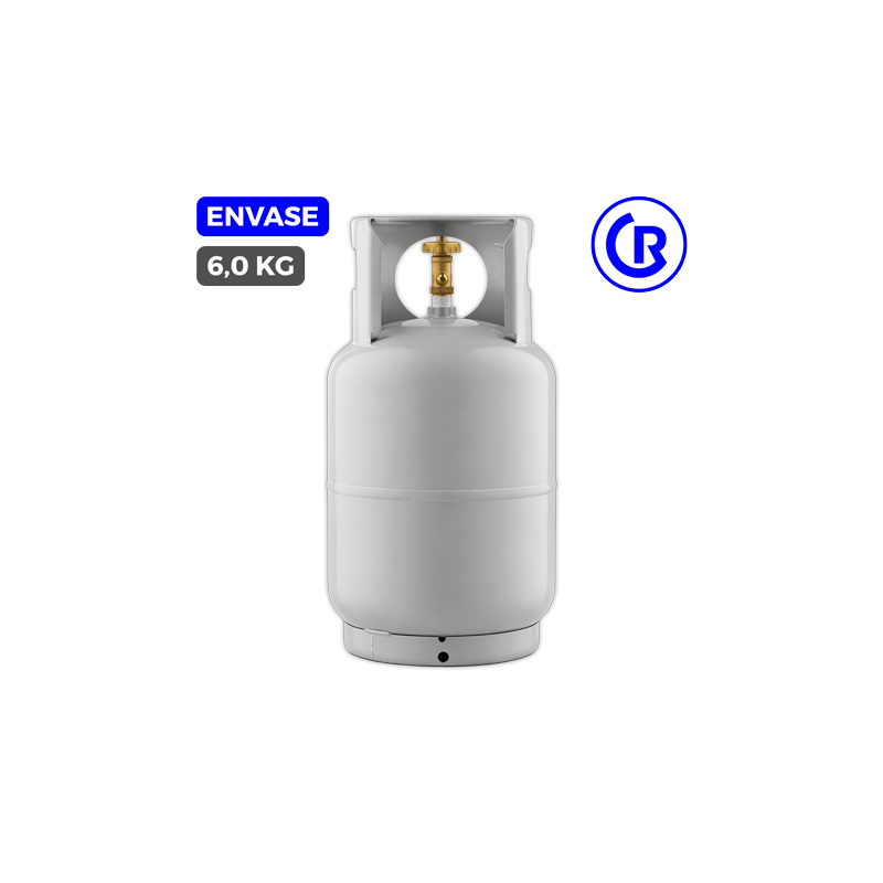 Envase 6-12 kg gas refrigerante vacio | APLIUM