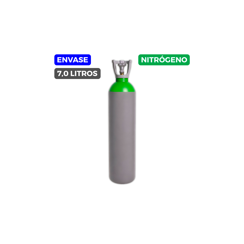 Envase 7 l nitrogeno vacio