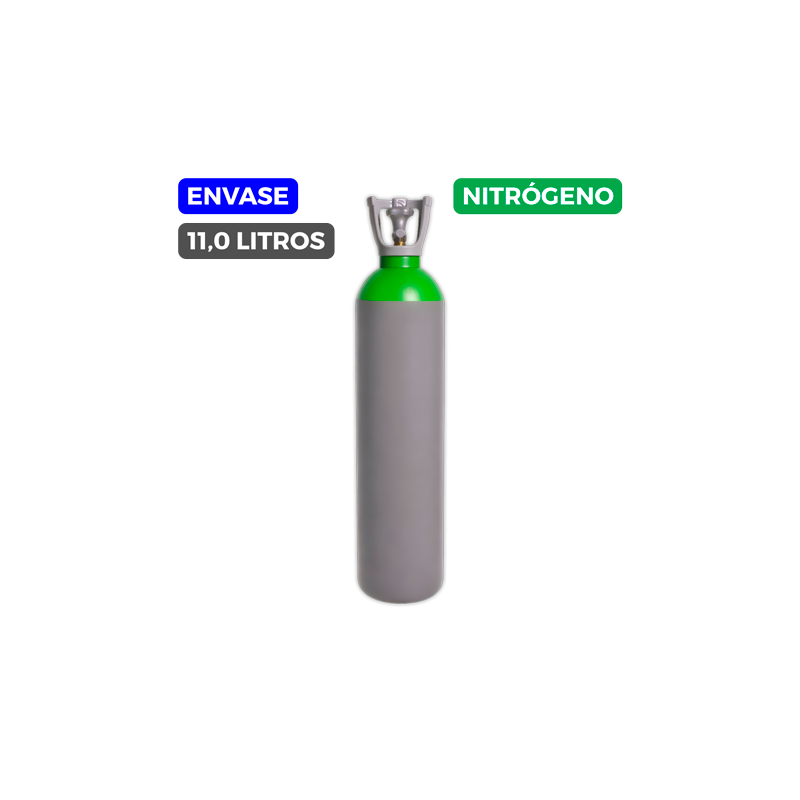 Envase 11 l nitrogeno vacio