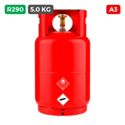 Carga gas refrigerante 5 kg R-290
