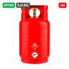 Carga gas refrigerante 3 kg R-1150