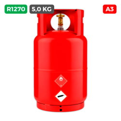 Carga gas refrigerante 5 kg R-1270
