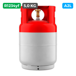 Carga gas refrigerante 5 kg R-1234yf