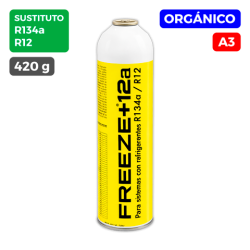 Carga gas refrigerante 420 g FREEZE+12a