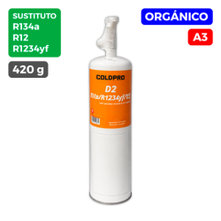 Carga gas refrigerante 420 g GASESICA D2