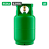 Carga gas refrigerante 6 kg R-134a