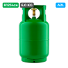 Carga gas refrigerante 6 kg R-1234ze