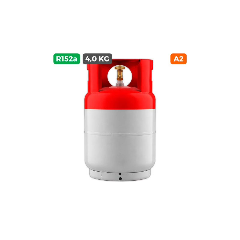 Carga gas refrigerante 4 kg R-152a