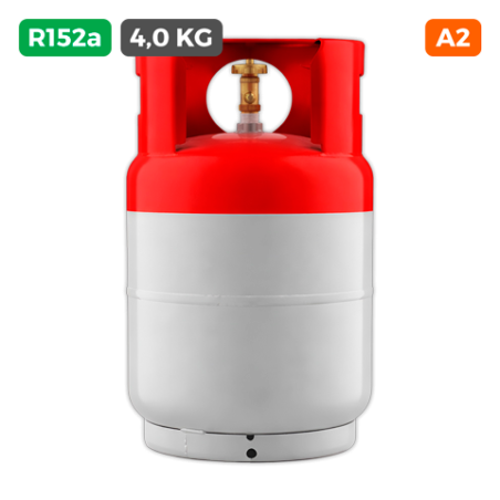 Carga gas refrigerante 4 kg R-152a