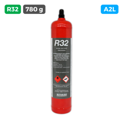 Carga gas refrigerante 780 g R-32