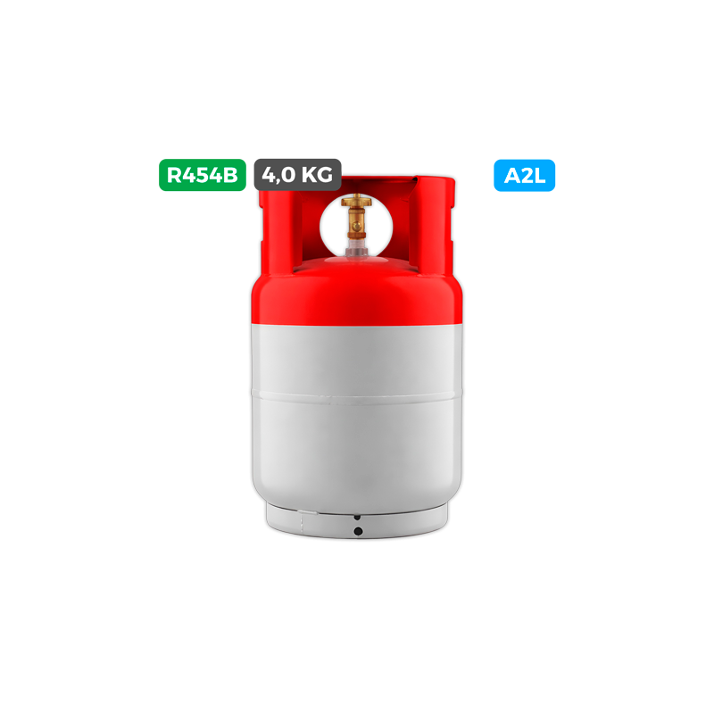 Carga gas refrigerante 4 kg R-454B