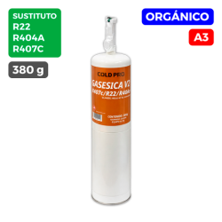 Carga gas refrigerante 380 g GASESICA V2