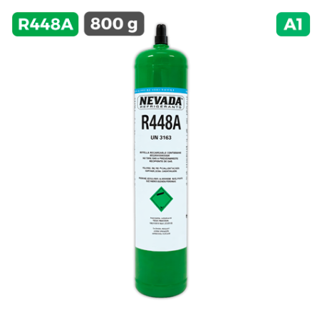 Carga gas refrigerante 800 g R-448A