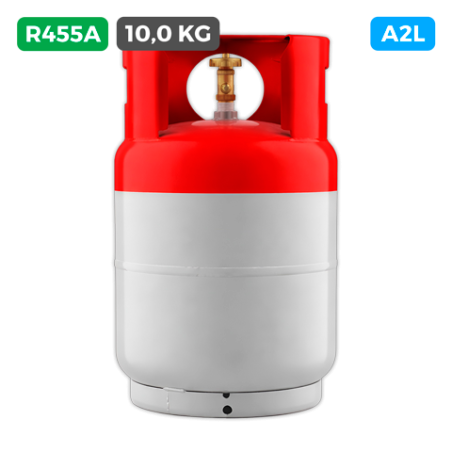 Carga gas refrigerante 10 kg R-455A