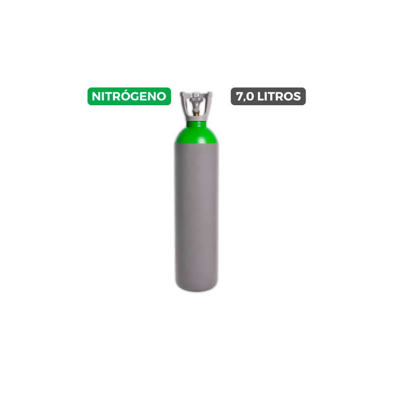 Carga nitrogeno 7 l 200 bar
