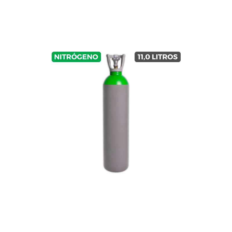 Carga nitrogeno 11 l 200 bar