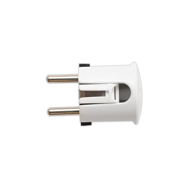 Clavija schuko 16A a 250V con tierra 90º