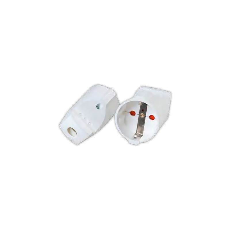 Base movil schuko 16A a 250V con tierra