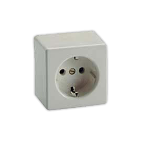 Base superficie 16A a 250V con tierra