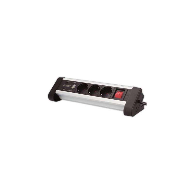 Base alimentacion 3T + 1 USB A + 1 USB C