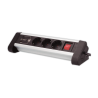 Base alimentacion 3T + 1 USB A + 1 USB C