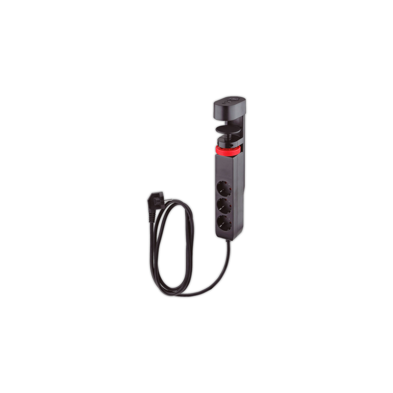 Base alimentacion 3T + 2 USB A + 1 USB C