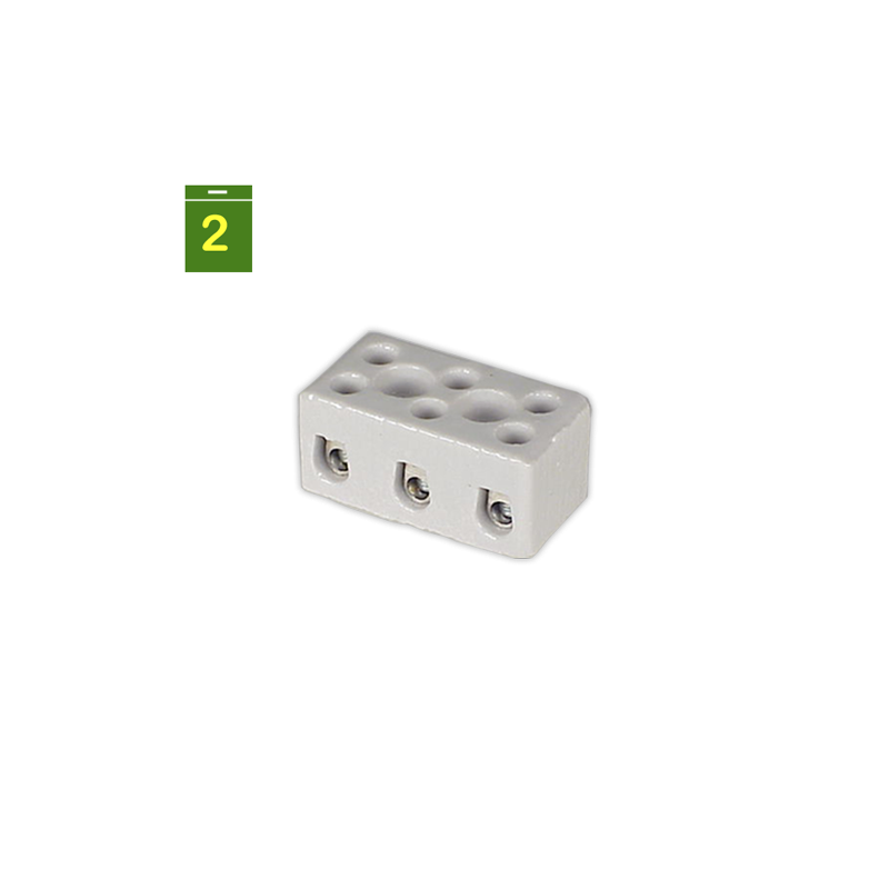 Regleta conexion 3 vias Ø 4 mm 6 mm²