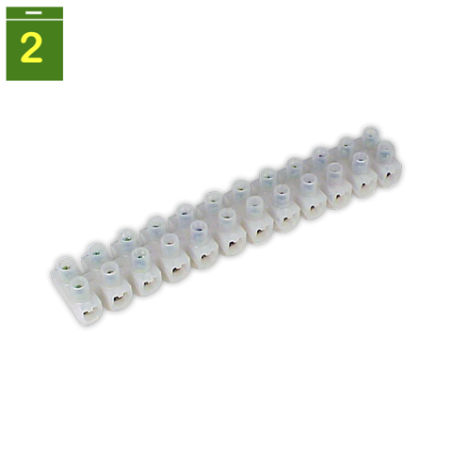 Regleta conexion 12 vias Ø 4 mm 10 mm²