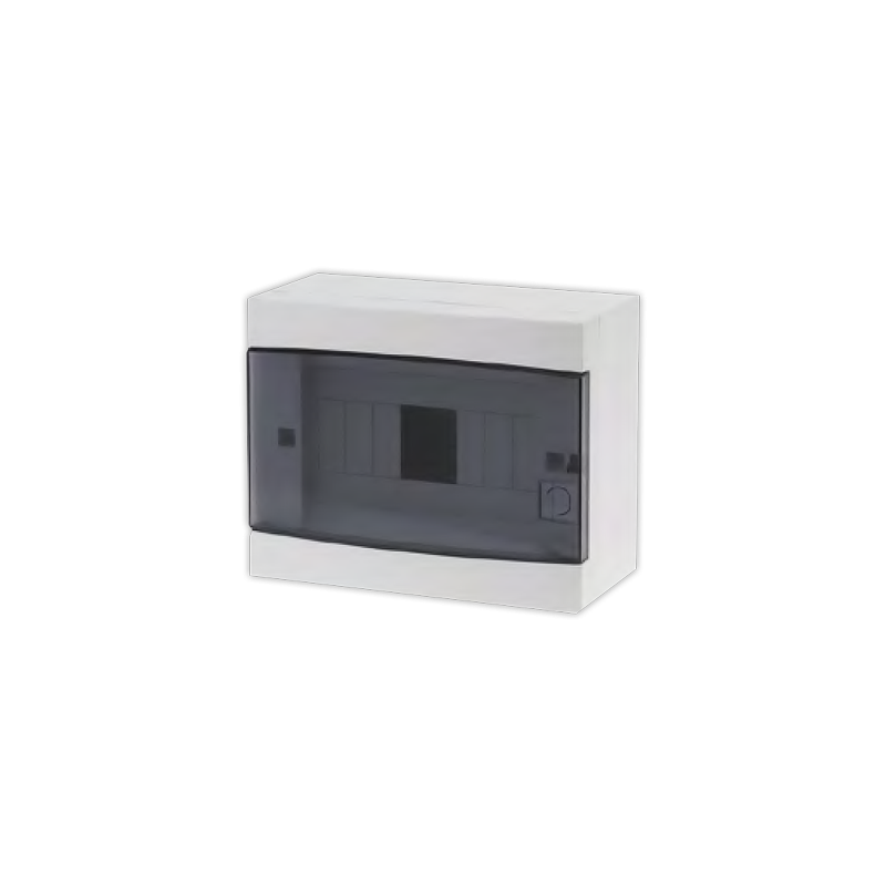 Armario superficie puerta transparente
